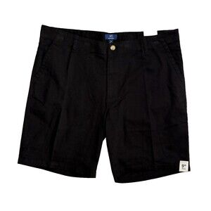 Mens Black Cargo Shorts, 38” Waist, 9” Inseam George